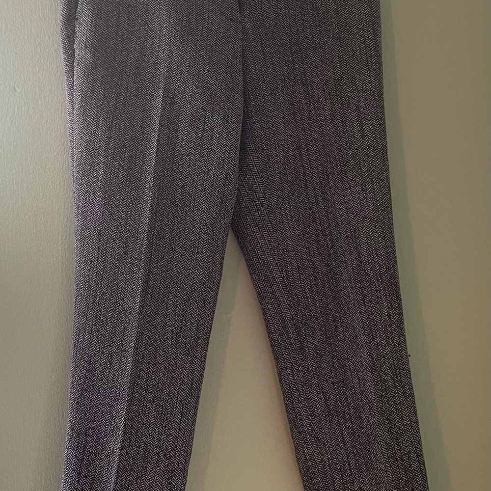 Like new Vinca Camuto Stylish Gray Herringbone Pants